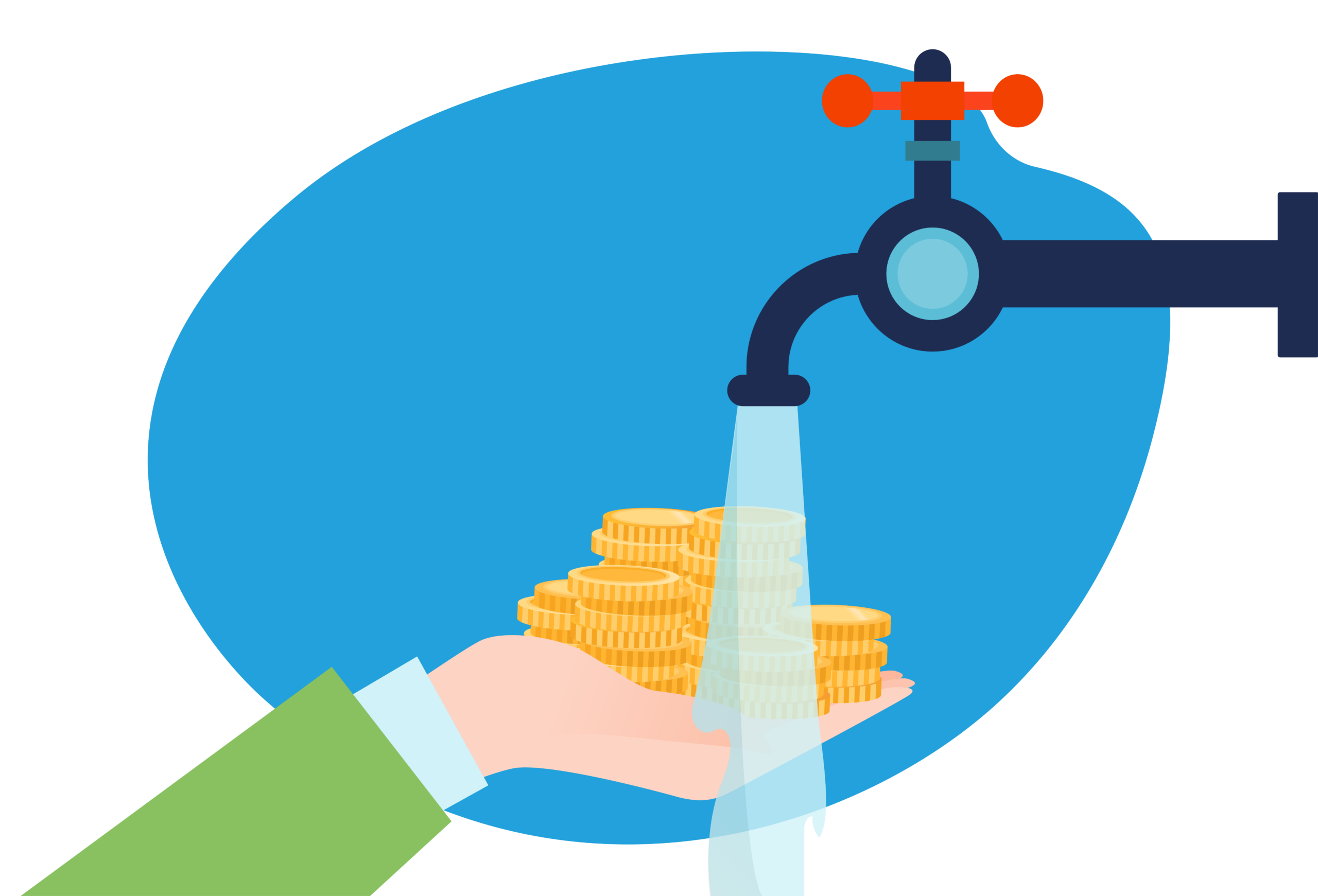 besparen door regenwater te gebruiken